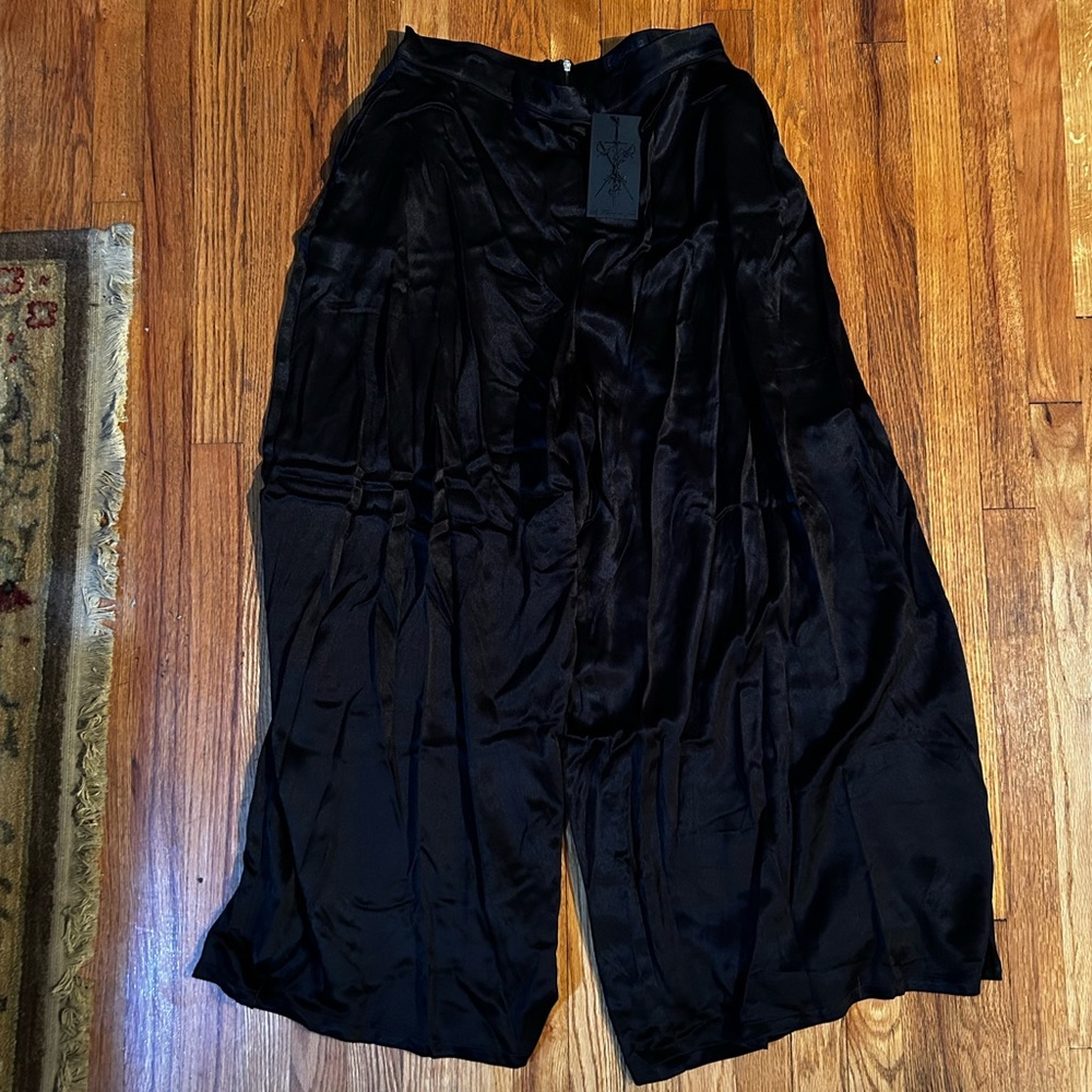 La Femme En Noir | Palazzo Pants